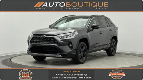 Black 2021 Toyota RAV4 Hybrid XSE for sale in Jacksonville, FL