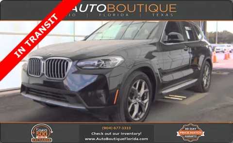 Black 2024 BMW X3 xDrive30i for sale in Jacksonville, FL