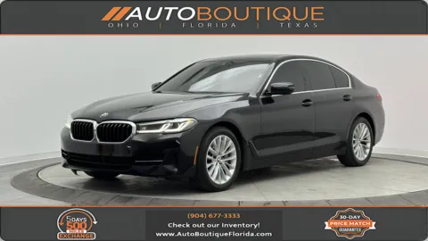 Black 2021 BMW 5 Series 530i for sale in Jacksonville, FL