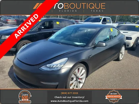 Black 2019 Tesla Model 3 Performance for sale in Jacksonville, FL