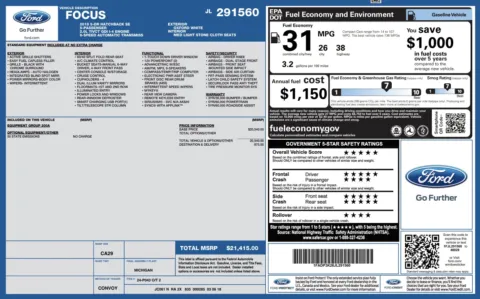 More photos of 2018 Ford Focus SE at Auto Boutique Florida, FL