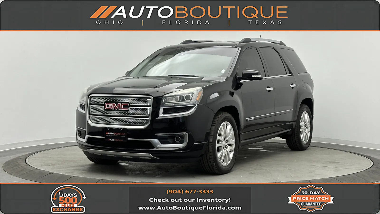 2016 GMC Acadia Denali for sale in Jacksonville, FL