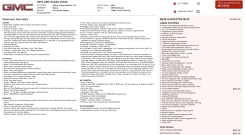 Photos of 2016 GMC Acadia Denali for sale in Jacksonville, FL at Auto Boutique Florida