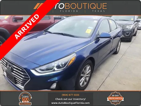 Blue 2018 Hyundai Sonata SE for sale in Jacksonville, FL