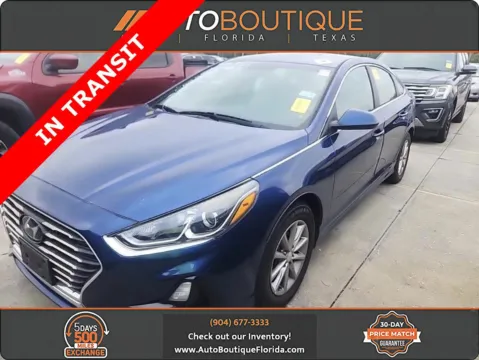 Blue 2018 Hyundai Sonata SE for sale in Jacksonville, FL