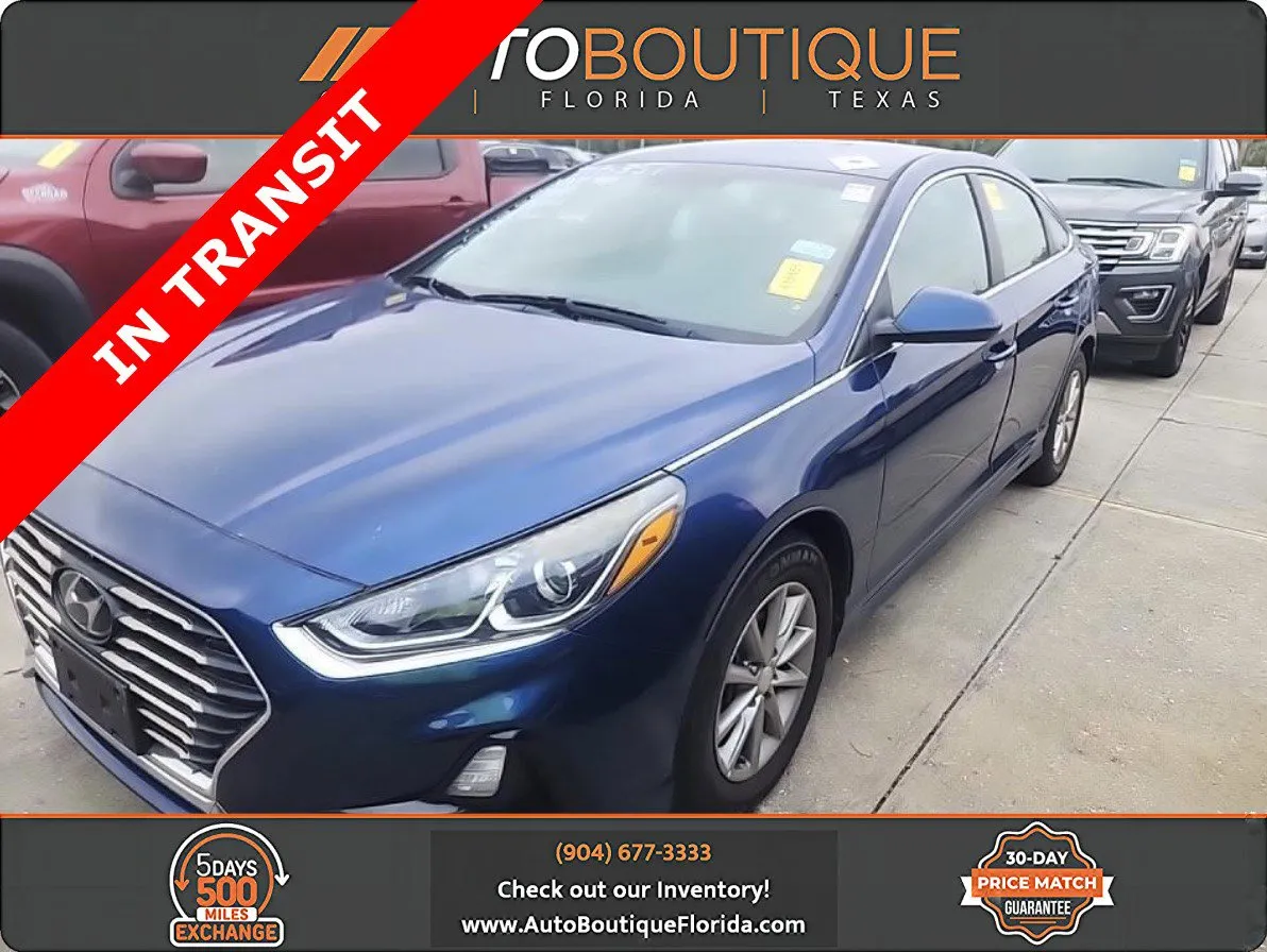 Blue 2018 Hyundai Sonata SE for sale in Jacksonville, FL