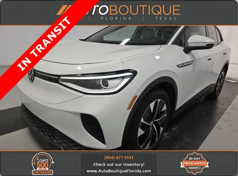 White 2021 Volkswagen ID.4 Pro S for sale in Jacksonville, FL