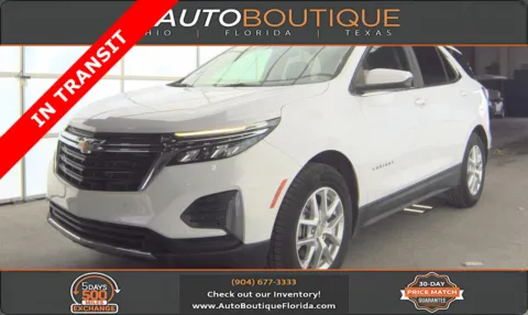 White 2022 Chevrolet Equinox LT for sale in Jacksonville, FL