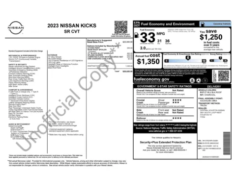 Photos of 2023 Nissan Kicks SR for sale in Jacksonville, FL at Auto Boutique Florida