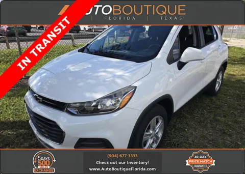 White 2020 Chevrolet Trax LS for sale in Jacksonville, FL
