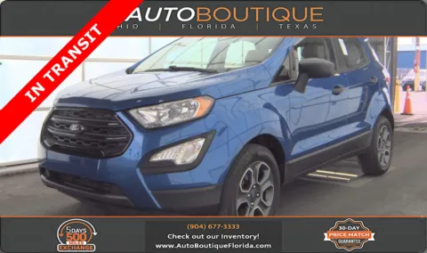 Blue 2020 Ford EcoSport S for sale in Jacksonville, FL