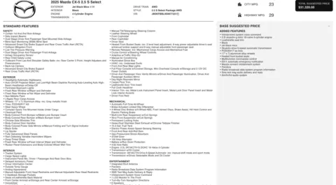 More photos of 2025 Mazda CX-5 2.5 S Select Package at Auto Boutique Florida, FL