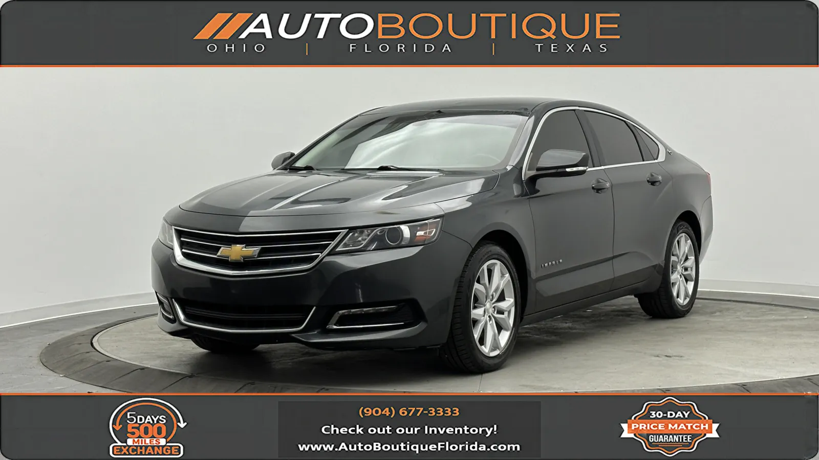 2019 Chevrolet Impala LT for sale in Jacksonville, FL