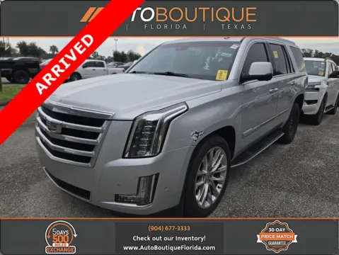 Silver 2019 Cadillac Escalade Luxury for sale in Jacksonville, FL