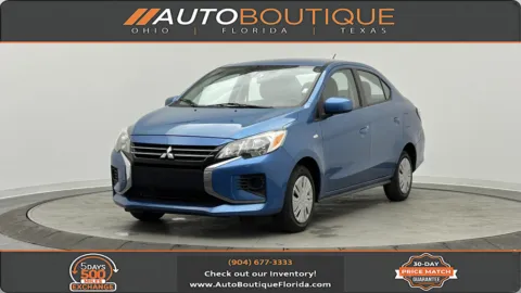 Blue 2022 Mitsubishi Mirage G4 LE for sale in Jacksonville, FL
