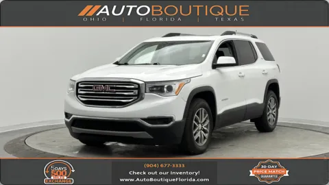 White 2017 GMC Acadia SLE for sale in Jacksonville, FL