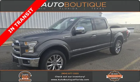 Gray 2017 Ford F-150 Lariat for sale in Jacksonville, FL