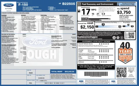 Photos of 2017 Ford F-150 Lariat for sale in Jacksonville, FL at Auto Boutique Florida