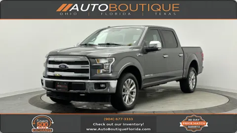 Gray 2017 Ford F-150 Lariat for sale in Jacksonville, FL