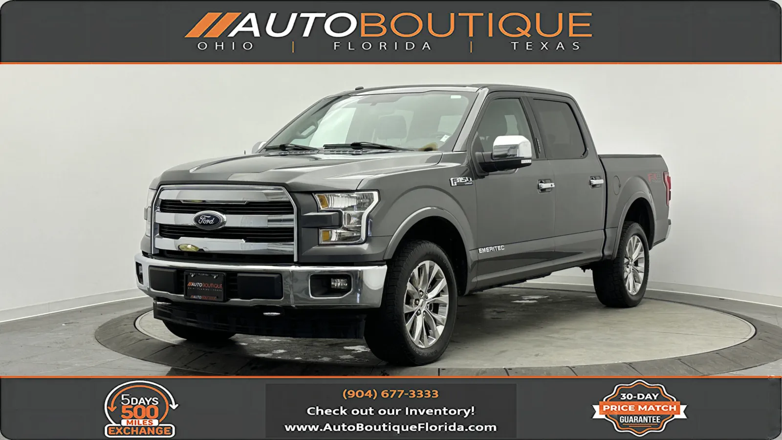 2017 Ford F-150 Lariat for sale in Jacksonville, FL