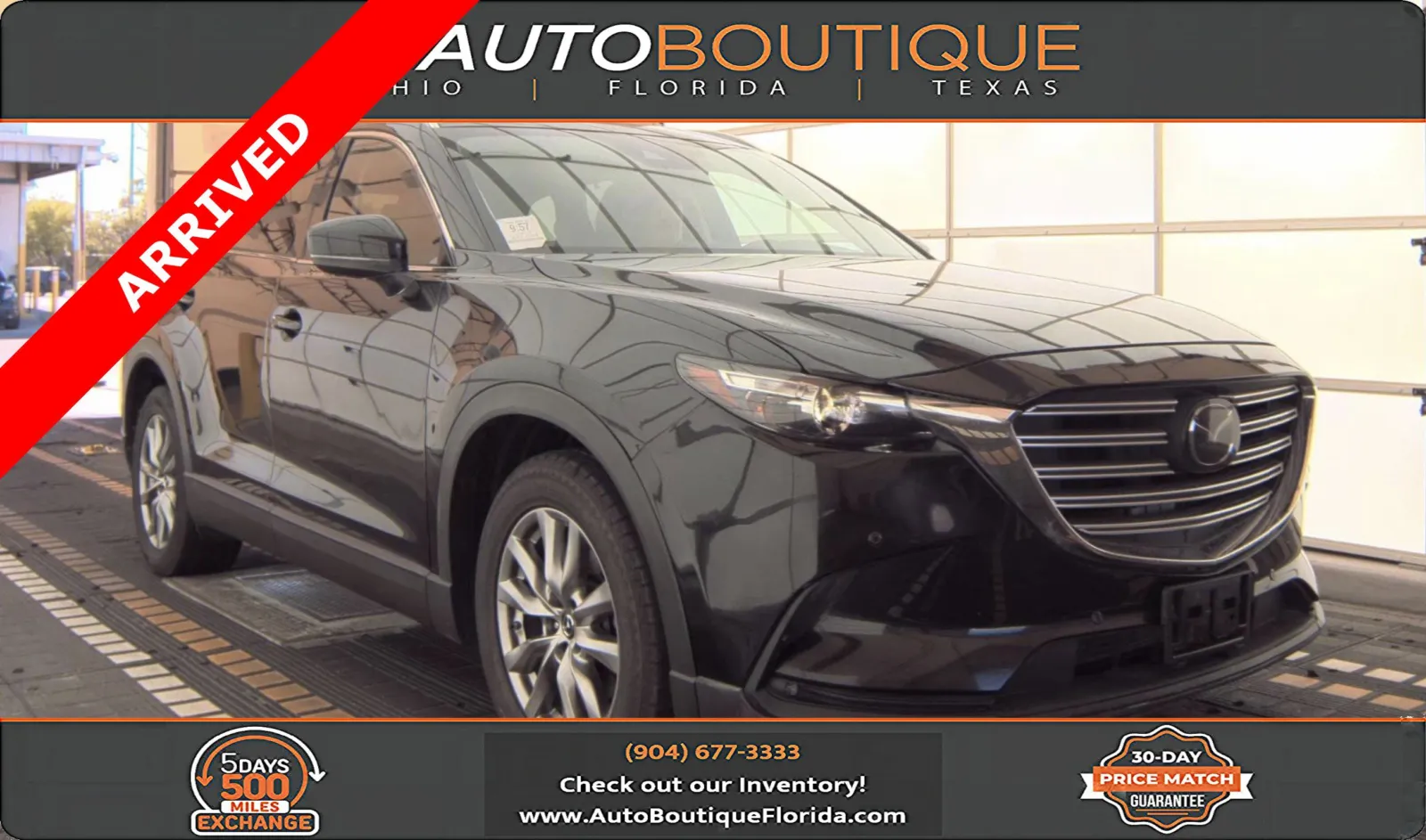 Black 2019 Mazda CX-9 Touring for sale in Jacksonville, FL
