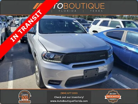 Silver 2020 Dodge Durango GT Plus for sale in Jacksonville, FL