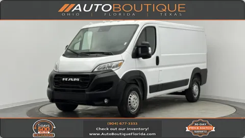White 2025 Ram ProMaster Cargo Van Tradesman for sale in Jacksonville, FL