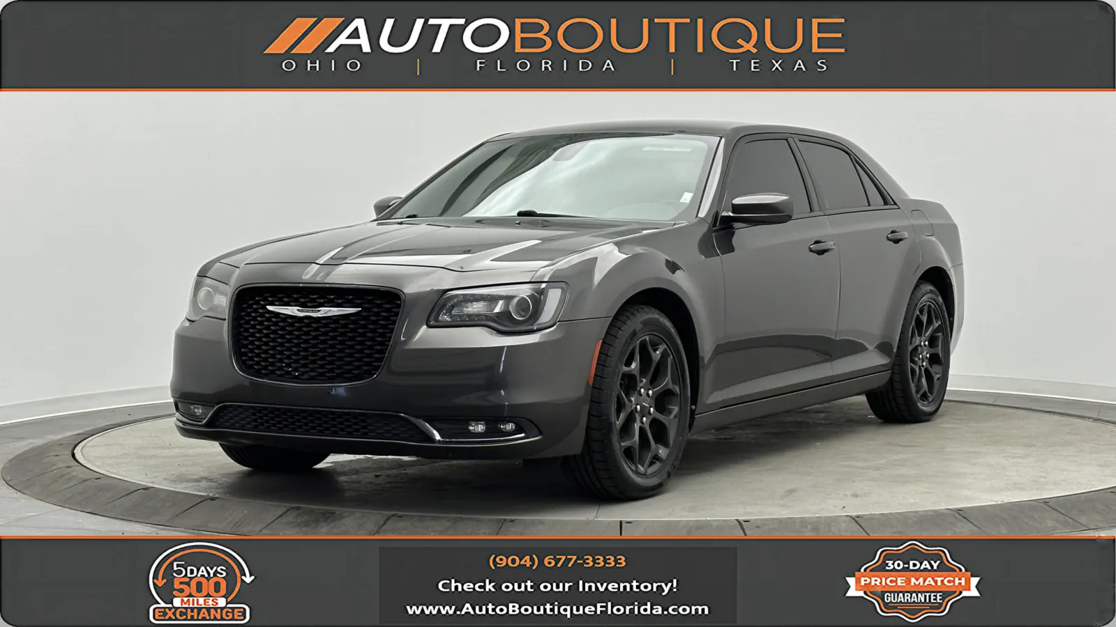 Gray 2020 Chrysler 300 S for sale in Jacksonville, FL