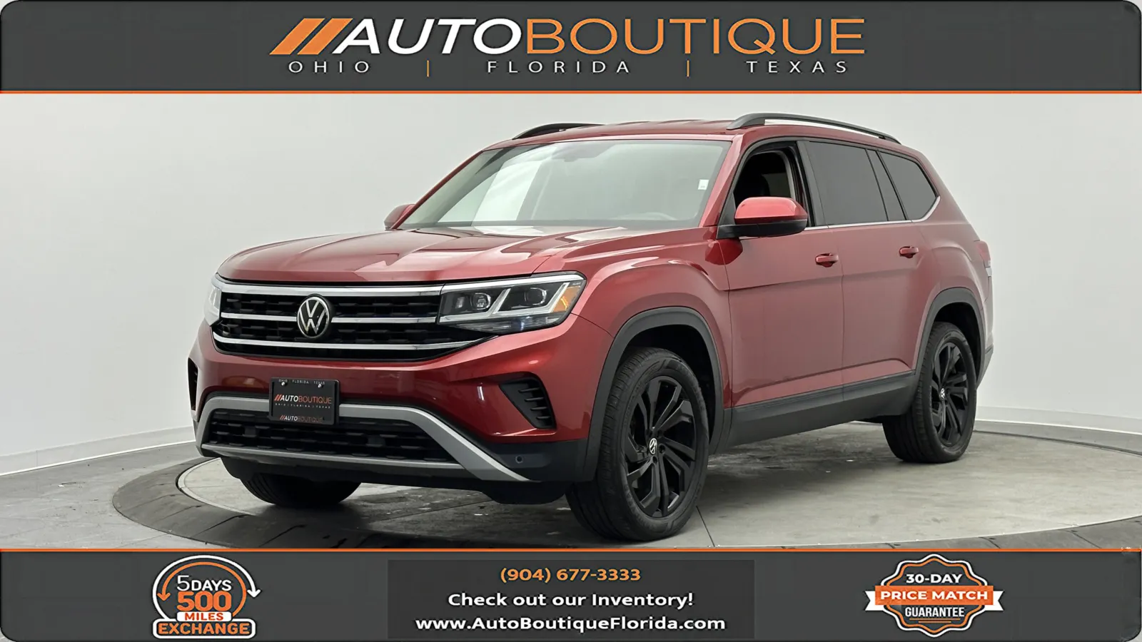 2022 Volkswagen Atlas 2.0T SE w/Technology for sale in Jacksonville, FL