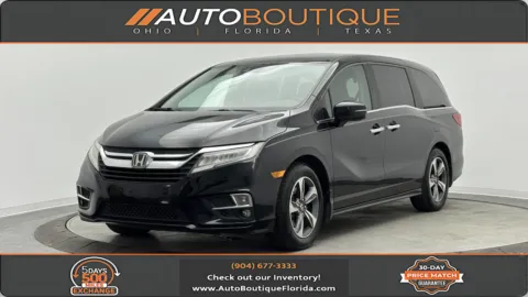 Black 2018 Honda Odyssey Touring for sale in Jacksonville, FL