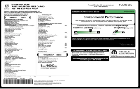 Photos of 2023 Ram ProMaster Cargo Van 3500 159 WB for sale in Jacksonville, FL at Auto Boutique Florida