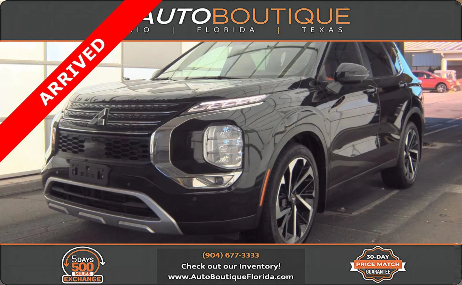 Black 2023 Mitsubishi Outlander SE Black Edition for sale in Jacksonville, FL