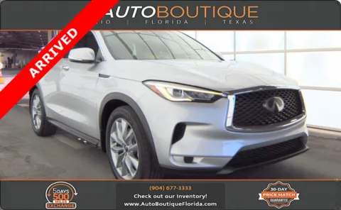 Silver 2021 INFINITI QX50 PURE for sale in Jacksonville, FL
