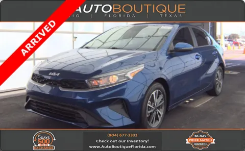 Blue 2023 Kia Forte LXS for sale in Jacksonville, FL