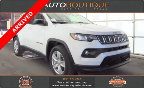 White 2022 Jeep Compass Latitude for sale in Jacksonville, FL