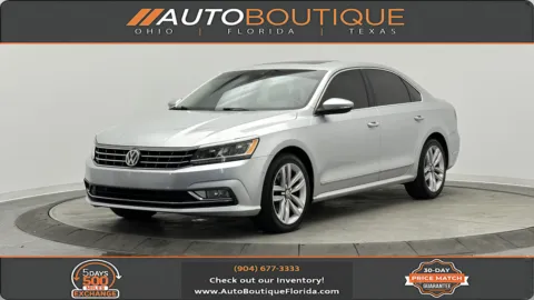 Silver 2017 Volkswagen Passat 1.8T SEL Premium for sale in Jacksonville, FL
