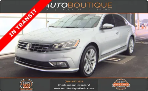 Silver 2017 Volkswagen Passat 1.8T SEL Premium for sale in Jacksonville, FL