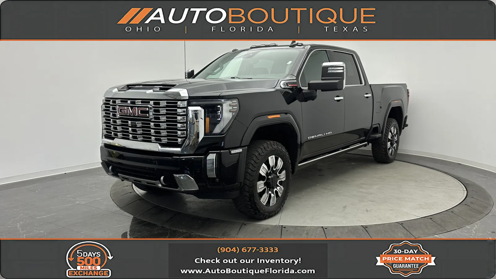 Black 2024 GMC Sierra 2500HD Denali for sale in Jacksonville, FL