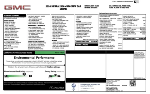 Photos of 2024 GMC Sierra 2500HD Denali for sale in Jacksonville, FL at Auto Boutique Florida