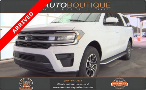 White 2023 Ford Expedition Max XLT for sale in Jacksonville, FL