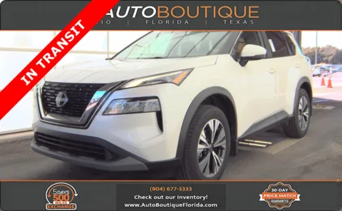 White 2023 Nissan Rogue SV for sale in Jacksonville, FL