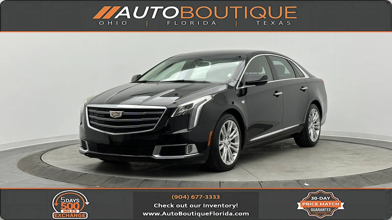 Black 2019 Cadillac XTS Luxury for sale in Jacksonville, FL