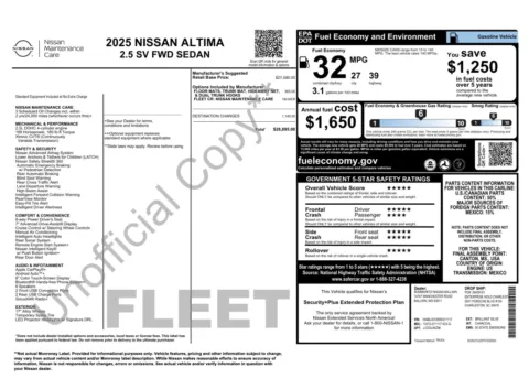 More photos of 2025 Nissan Altima SV at Auto Boutique Florida, FL