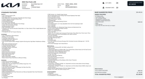 More photos of 2024 Kia Forte LXS at Auto Boutique Florida, FL