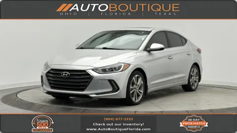 Silver 2017 Hyundai Elantra Limited for sale in Jacksonville, FL