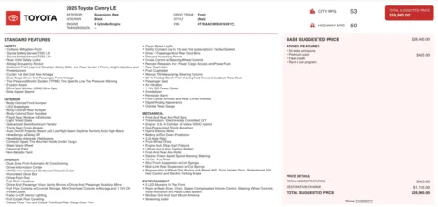 More photos of 2025 Toyota Camry SE at Auto Boutique Florida, FL