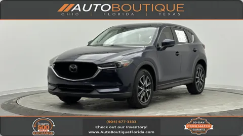Blue 2017 Mazda CX-5 Grand Touring for sale in Jacksonville, FL