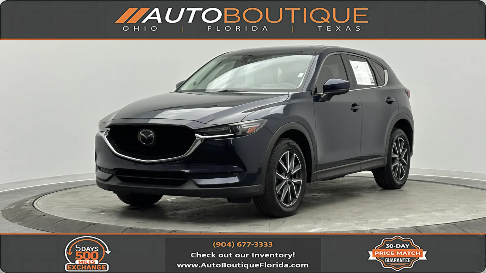 2017 Mazda CX-5 Grand Touring for sale in Jacksonville, FL