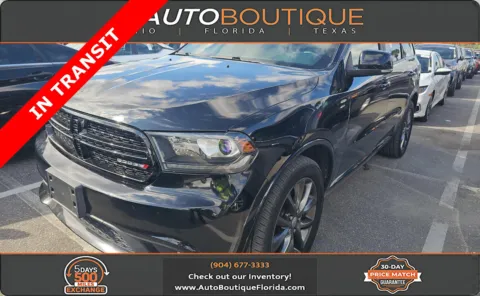 Black 2017 Dodge Durango GT for sale in Jacksonville, FL