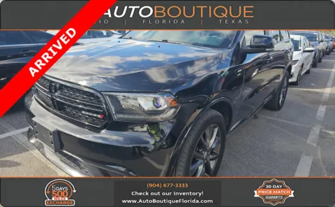 Black 2017 Dodge Durango GT for sale in Jacksonville, FL
